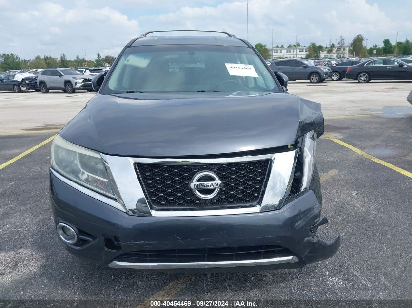 2014 Nissan Pathfinder Sl VIN: 5N1AR2MN7EC706119 Lot: 40454469