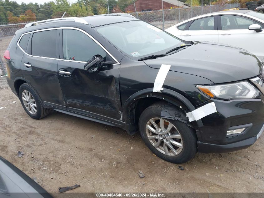 2017 Nissan Rogue Sv VIN: KNMAT2MV3HP504218 Lot: 40454540