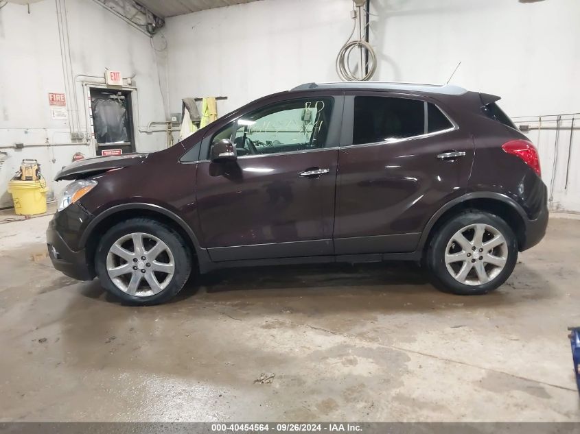 2016 Buick Encore Leather VIN: KL4CJGSB7GB736265 Lot: 40454564