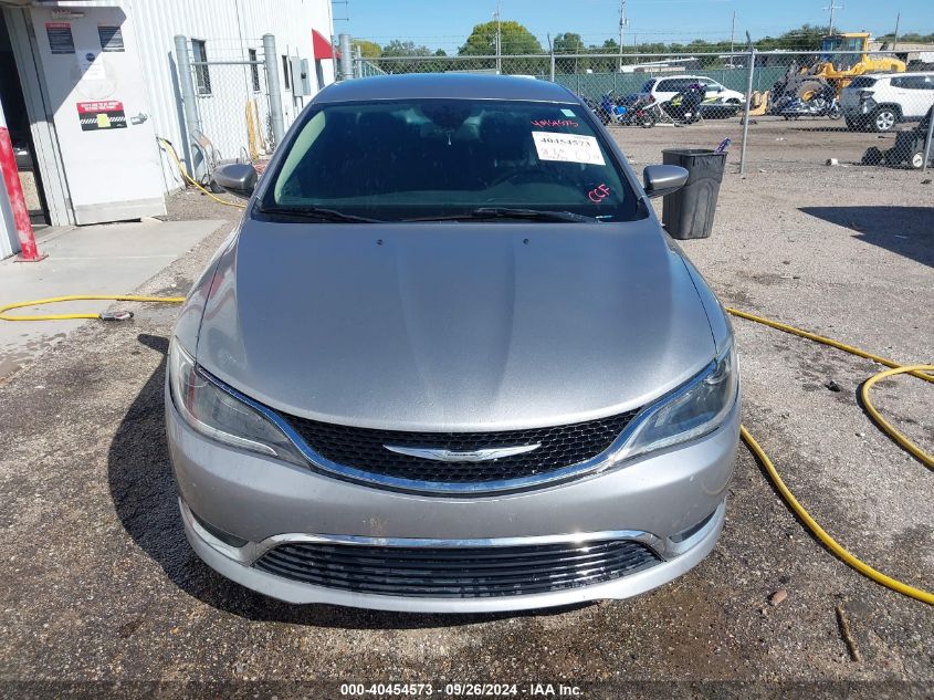 2015 Chrysler 200 Limited VIN: 1C3CCCAG4FN730365 Lot: 40454573