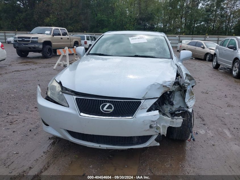 2007 Lexus Is 250 VIN: JTHCK262972009286 Lot: 40454604