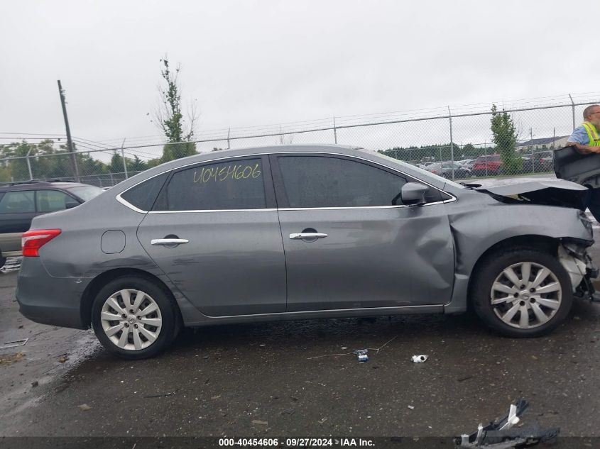 2017 Nissan Sentra Sv VIN: 3N1AB7AP5HY291196 Lot: 40454606