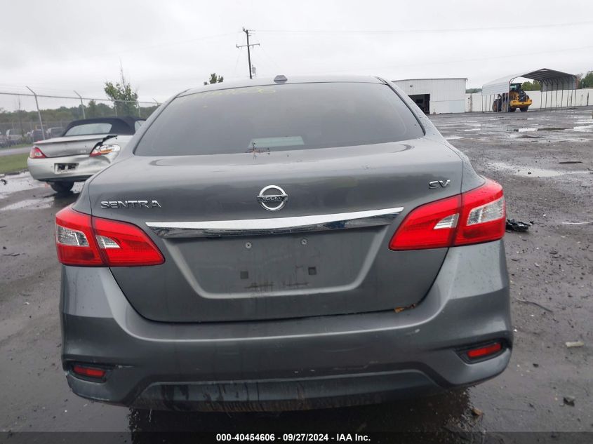 2017 Nissan Sentra Sv VIN: 3N1AB7AP5HY291196 Lot: 40454606