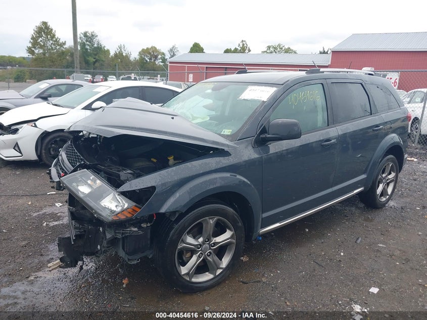 VIN 3C4PDCGG7HT581860 2017 DODGE JOURNEY CROSSROAD PLUS