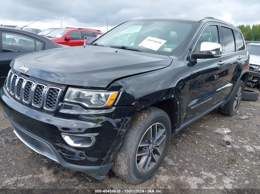 VIN 1C4RJFBG8HC836361 2017 JEEP GRAND CHEROKEE LIMITED 4X4