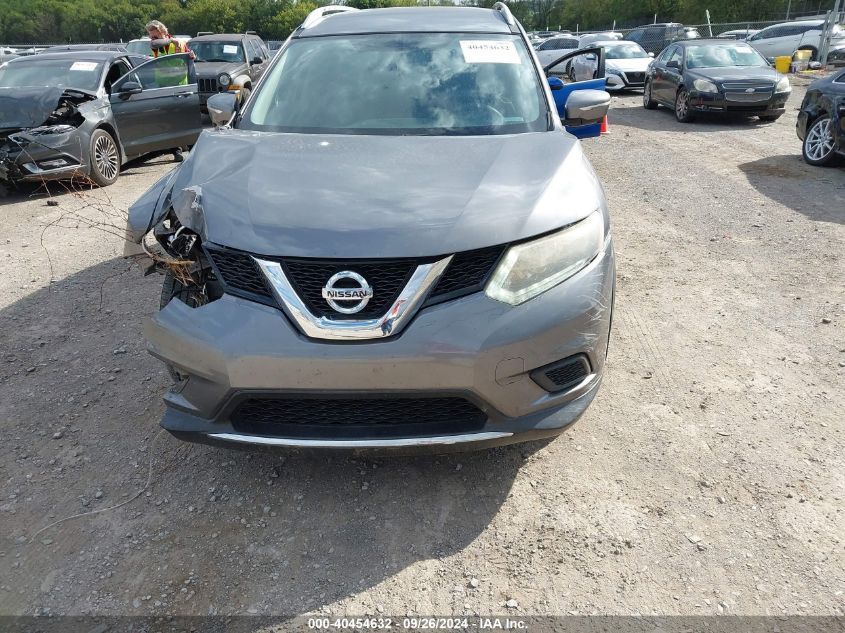 2015 Nissan Rogue Sv VIN: KNMAT2MT2FP502777 Lot: 40454632