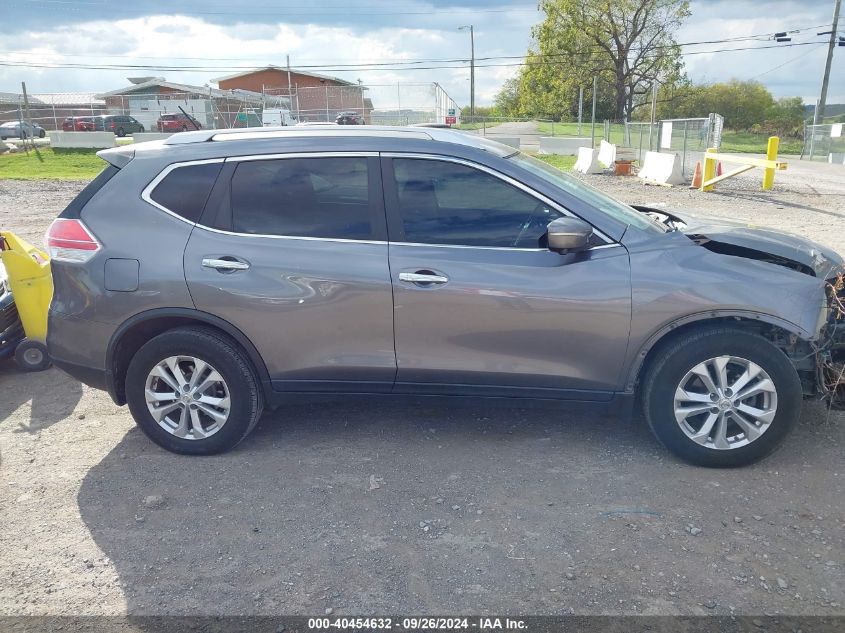 2015 Nissan Rogue Sv VIN: KNMAT2MT2FP502777 Lot: 40454632