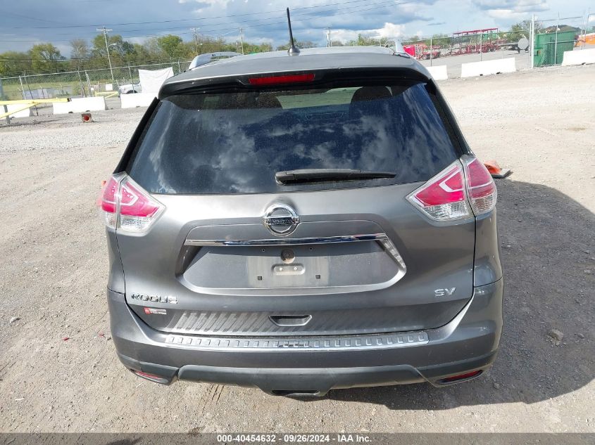 2015 Nissan Rogue Sv VIN: KNMAT2MT2FP502777 Lot: 40454632