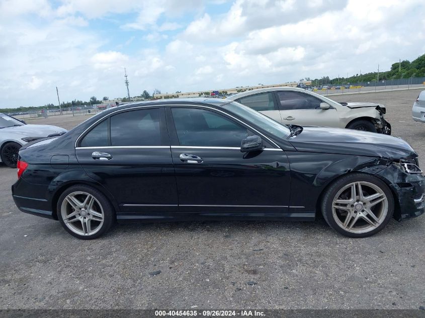 VIN WDDGF4HB5ER313323 2014 MERCEDES-BENZ C 250 no.13