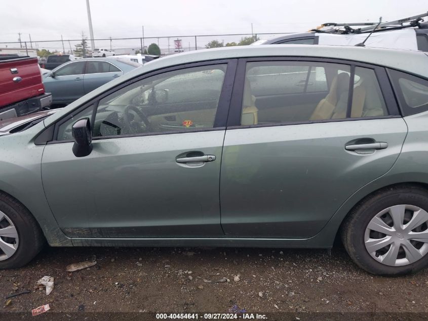 2015 Subaru Impreza 2.0I VIN: JF1GPAA6XFH326472 Lot: 40454641