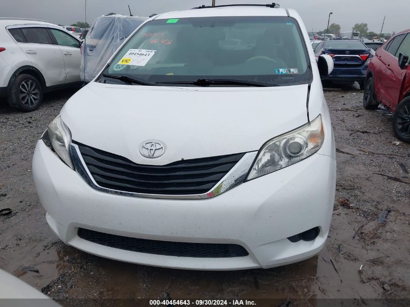 2014 Toyota Sienna Le VIN: 5TDKK3DC2ES505907 Lot: 40454643