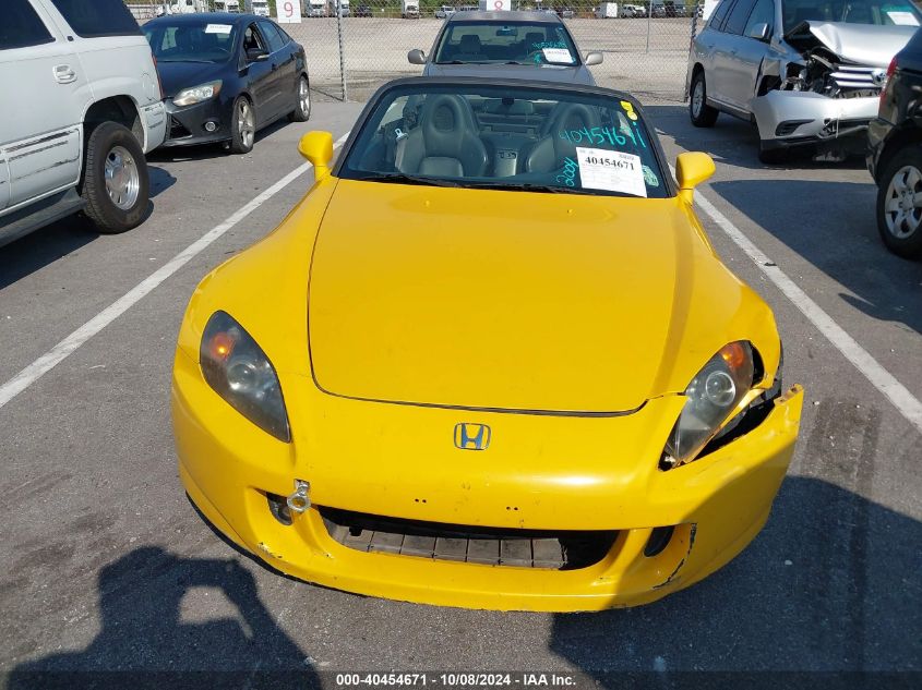 JHMAP21464T004960 2004 Honda S2000