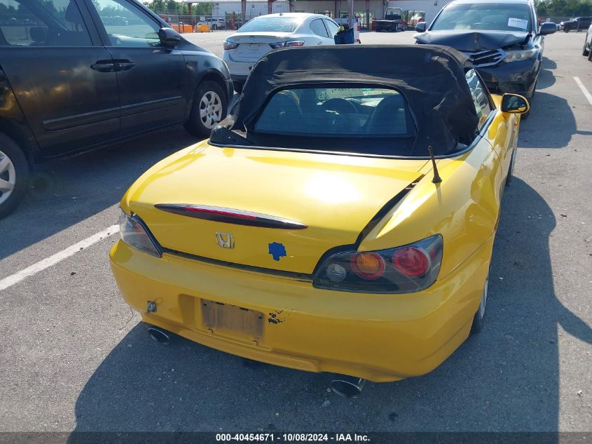 JHMAP21464T004960 2004 Honda S2000