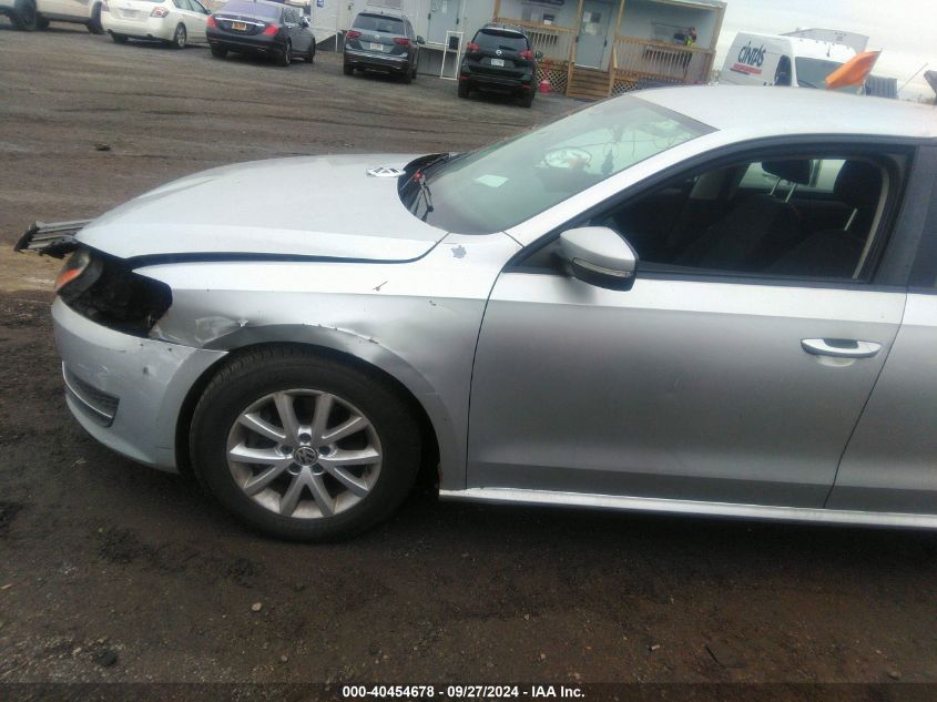 1VWAP7A39EC006576 2014 Volkswagen Passat 2.5L S