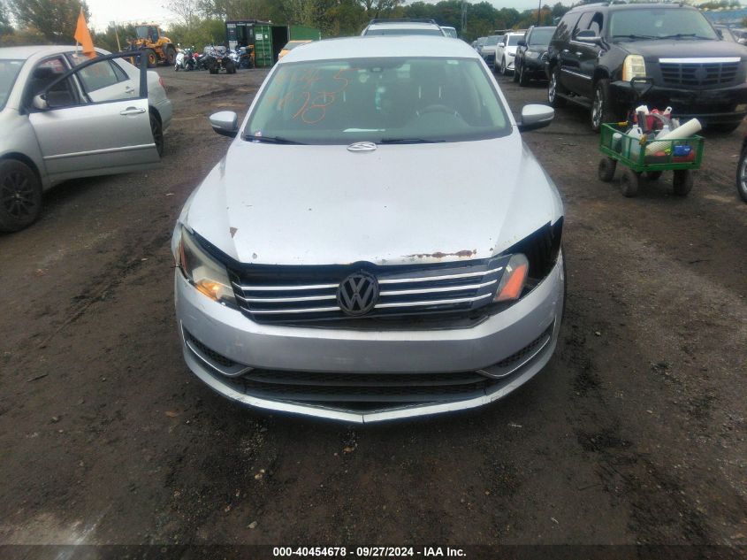 1VWAP7A39EC006576 2014 Volkswagen Passat 2.5L S