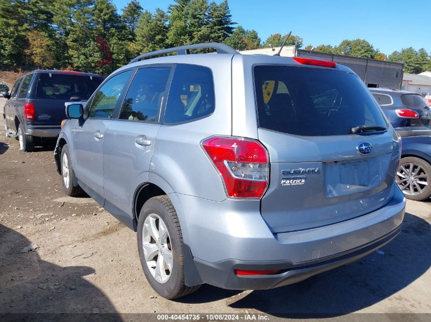 2015 Subaru Forester 2.5I Premium VIN: JF2SJADC6FH825195 Lot: 40454735