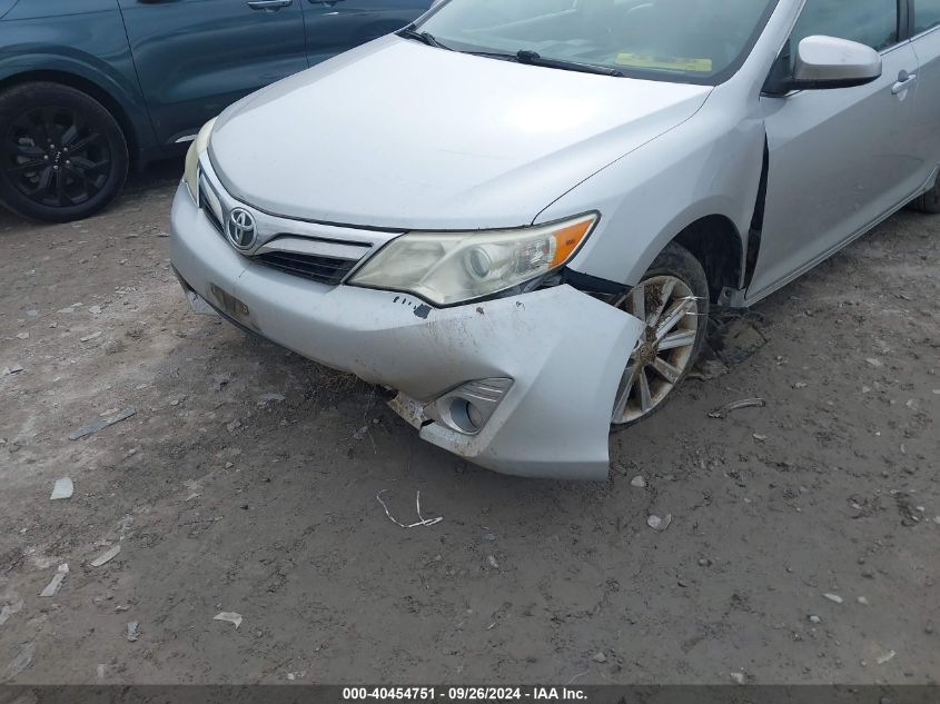 2012 Toyota Camry Xle VIN: 4T1BF1FK0CU503882 Lot: 40454751