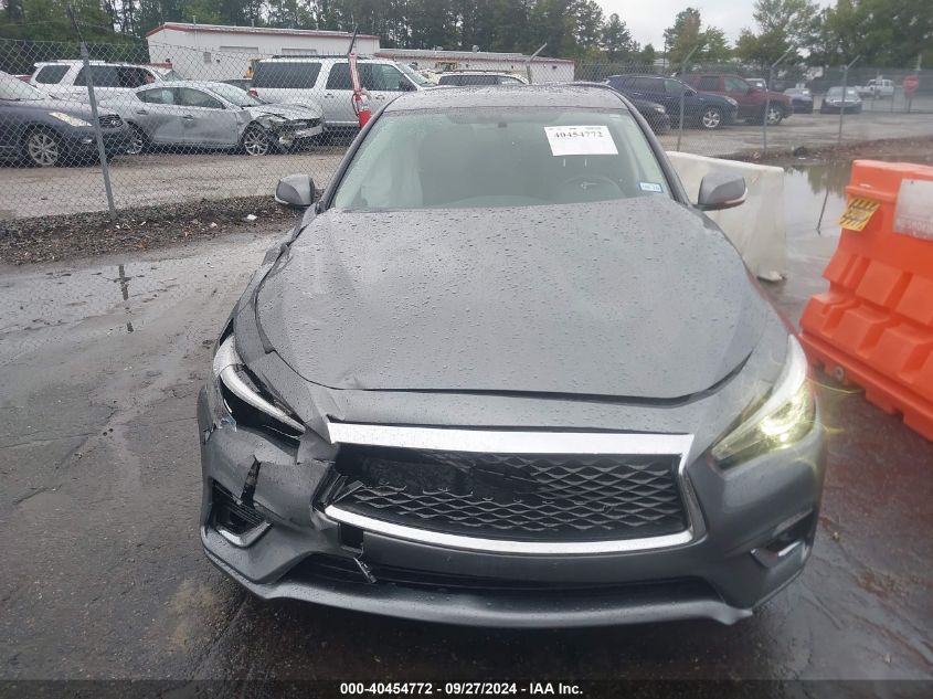 2018 Infiniti Q50 3.0T Luxe VIN: JN1EV7AP5JM361152 Lot: 40454772