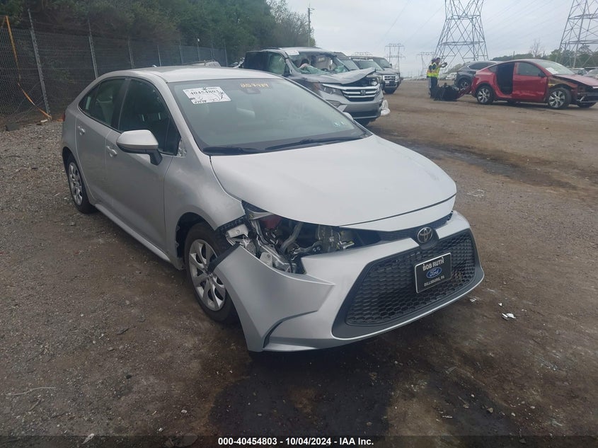 2021 Toyota Corolla 1.8 Le Silver Lot 111040454803 Vin 5YFEPMAE5MP257489