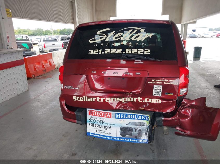 2017 Dodge Grand Caravan Se VIN: 2C4RDGBG3HR687071 Lot: 40454824