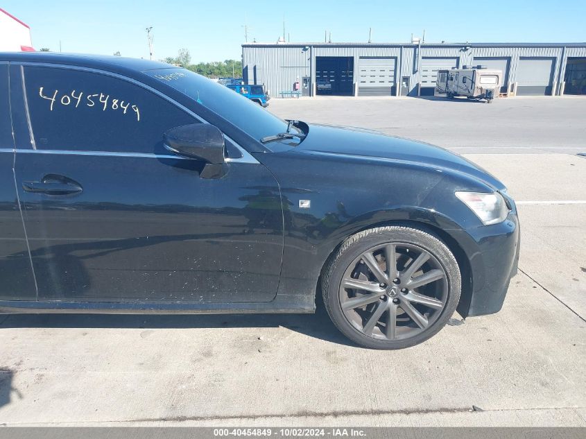 2013 Lexus Gs 350 VIN: JTHBE1BL8D5000388 Lot: 40454849