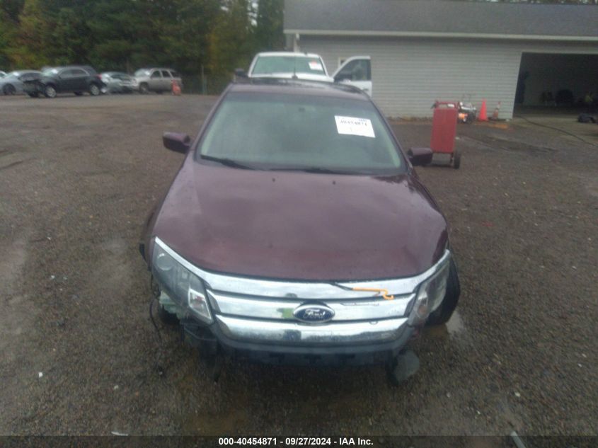 2012 Ford Fusion Sel VIN: 3FAHP0JA7CR142507 Lot: 40454871