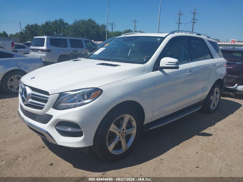 VIN 4JGDA5JB2JB010381 2018 Mercedes-Benz GLE 350 no.2