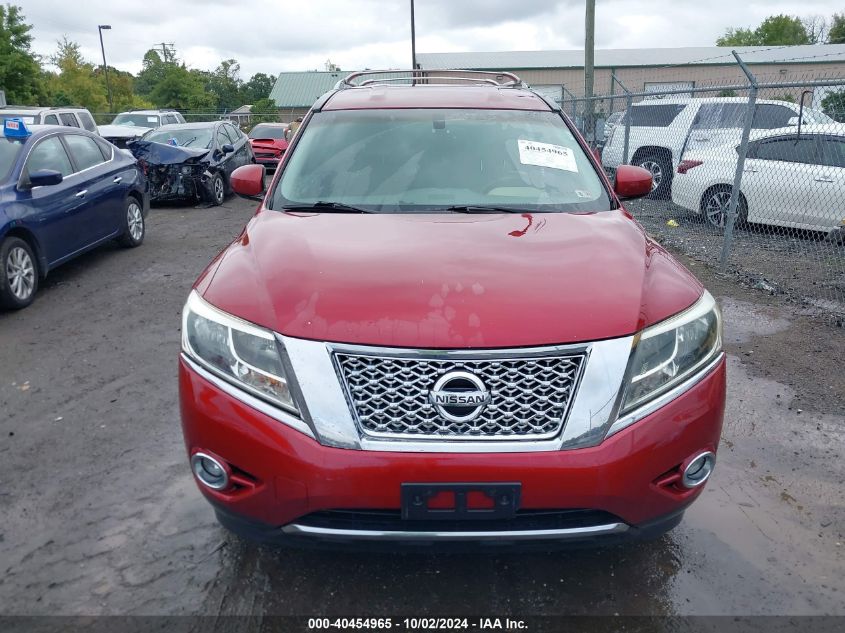 2013 Nissan Pathfinder Sl VIN: 5N1AR2MM2DC633005 Lot: 40454965