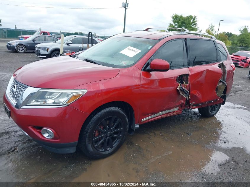 2013 Nissan Pathfinder Sl VIN: 5N1AR2MM2DC633005 Lot: 40454965