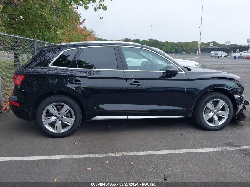 2019 Audi Q5 45 Premium VIN: WA1BNAFY3K2135620 Lot: 40454966