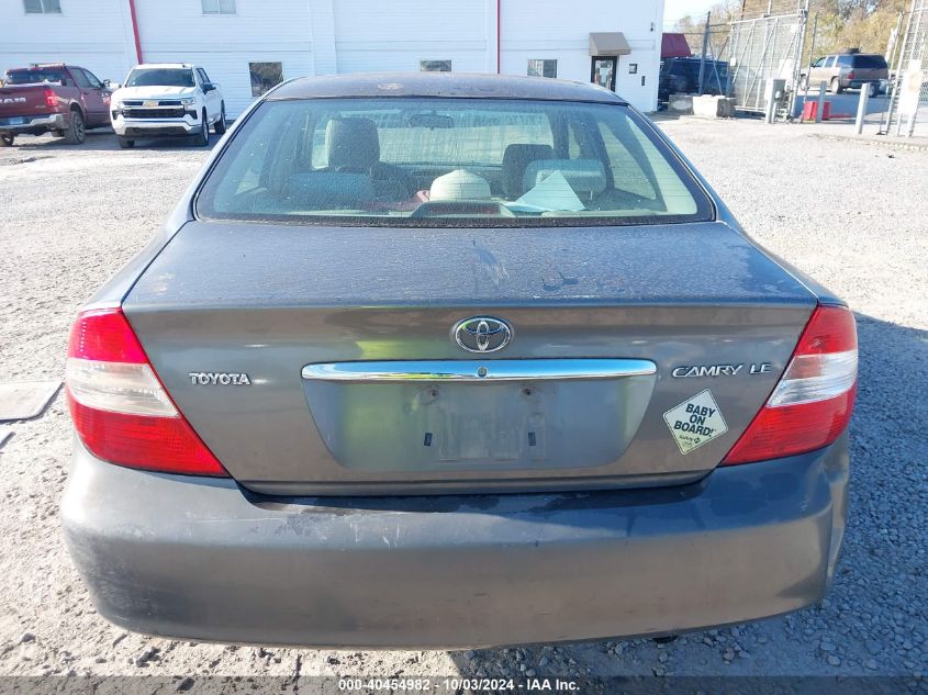 4T1BE32K04U842132 2004 Toyota Camry Le