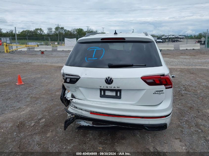 2022 Volkswagen Tiguan 2.0T Se R-Line Black VIN: 3VV8B7AX5NM086087 Lot: 40454989