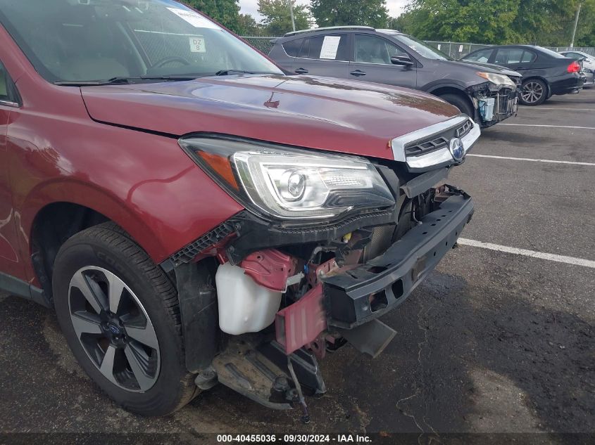 2017 Subaru Forester 2.5I Limited VIN: JF2SJARC2HH574462 Lot: 40455036