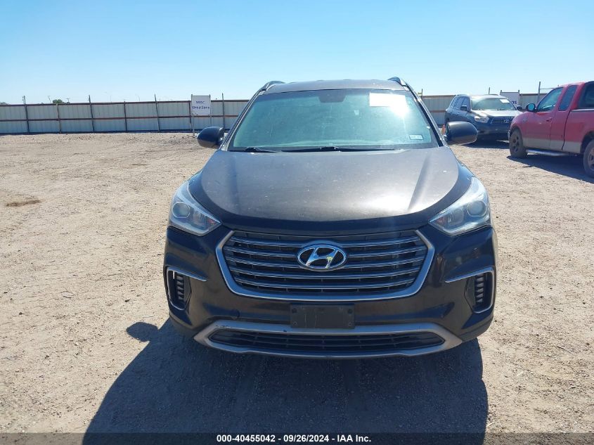 2017 Hyundai Santa Fe Se VIN: KM8SMDHF1HU211012 Lot: 40455042