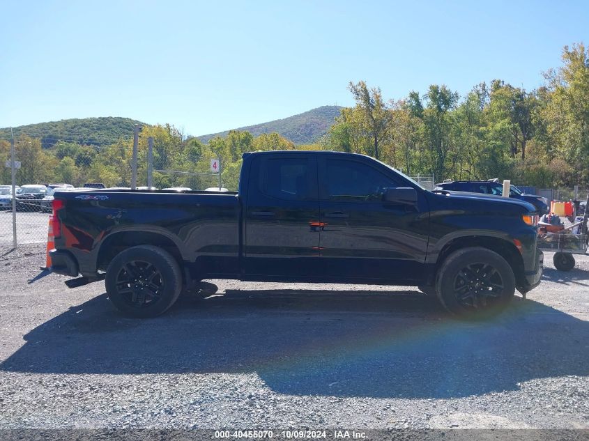 2022 Chevrolet Silverado 1500 Ltd 4Wd Double Cab Standard Bed Custom VIN: 1GCRYBEK6NZ192579 Lot: 40455070