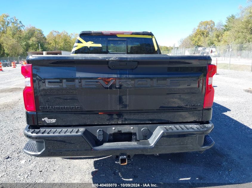 2022 Chevrolet Silverado 1500 Ltd 4Wd Double Cab Standard Bed Custom VIN: 1GCRYBEK6NZ192579 Lot: 40455070