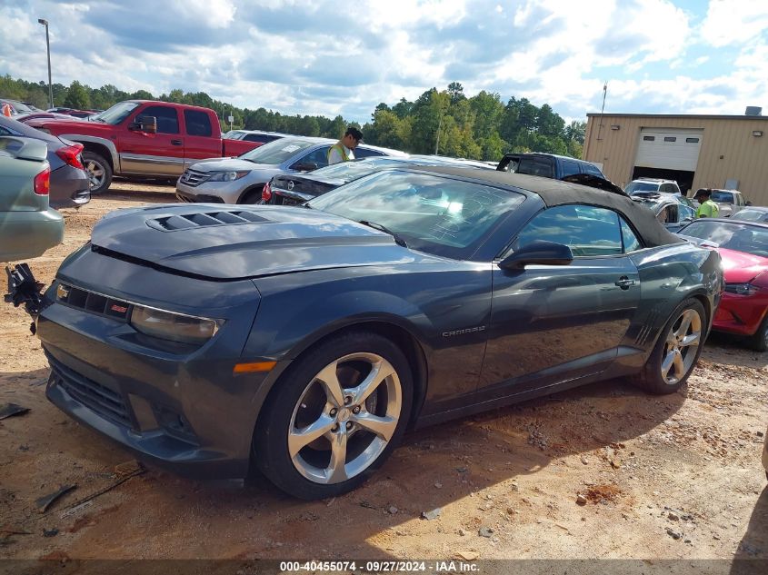 2014 Chevrolet Camaro 2Ss VIN: 2G1FK3DJ9E9288289 Lot: 40455074