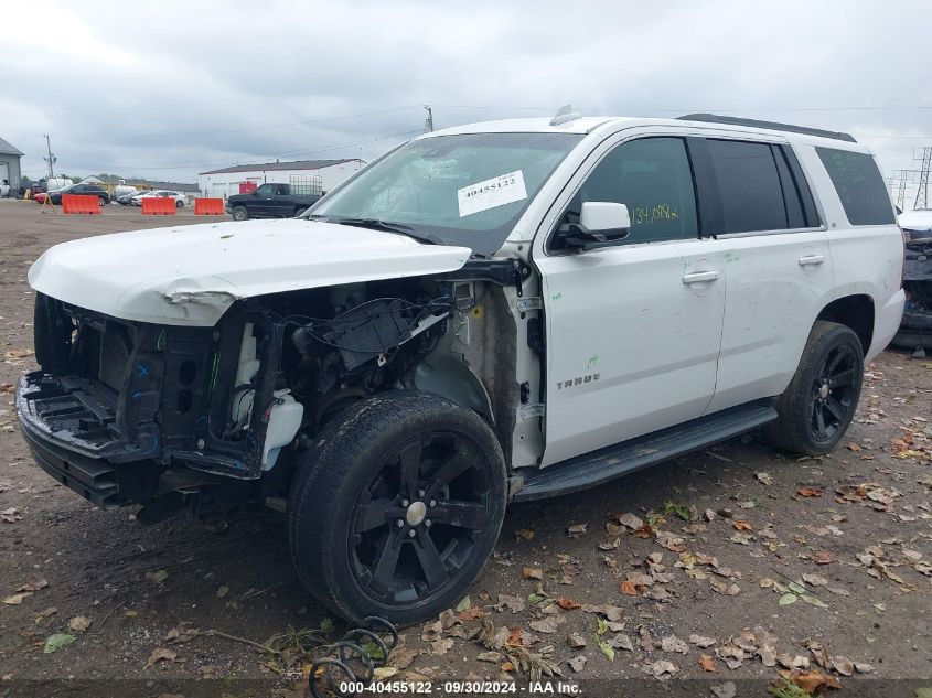 2016 Chevrolet Tahoe K1500 Lt VIN: 1GNSKBKC4GR112173 Lot: 40455122