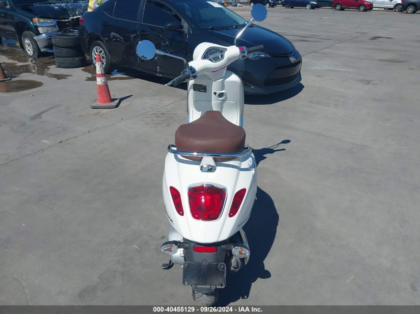 2020 Vespa Primavera VIN: ZAPM818G0L5901599 Lot: 40455129