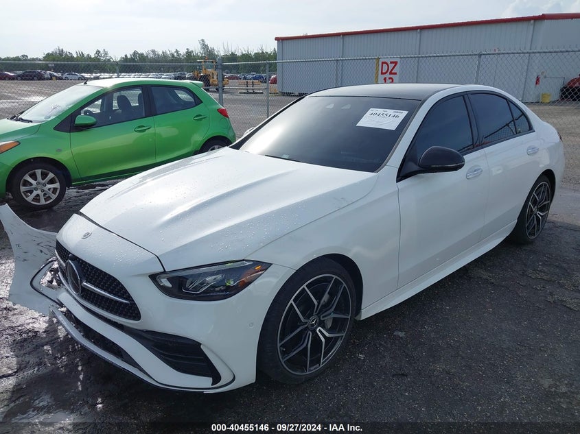VIN W1KAF4GB8PR106497 2023 MERCEDES-BENZ C 300 SEDAN