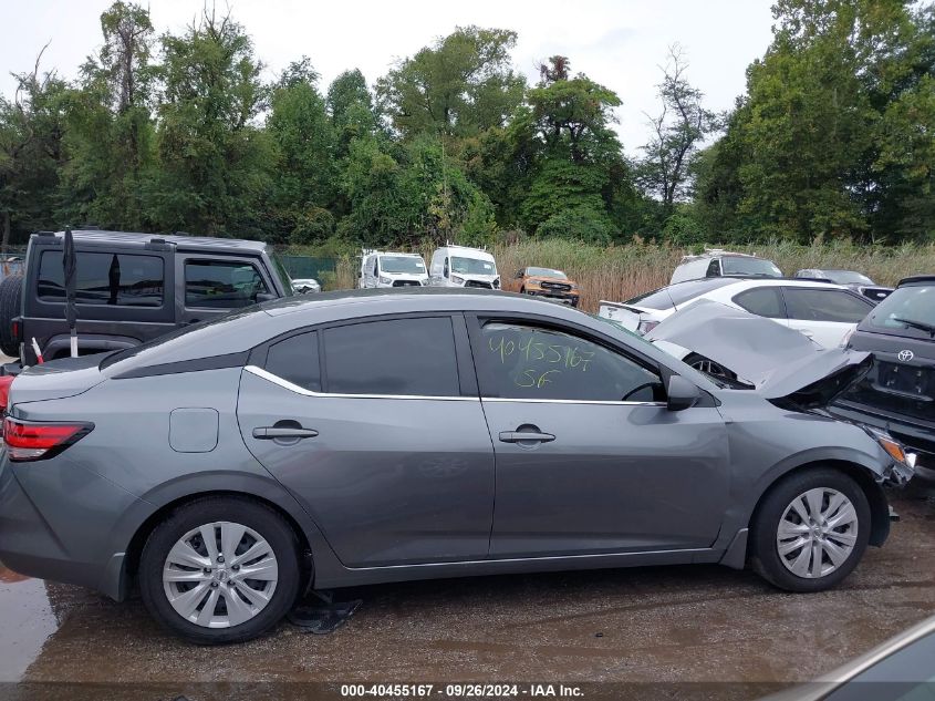 2022 Nissan Sentra S Xtronic Cvt VIN: 3N1AB8BV8NY210495 Lot: 40455167