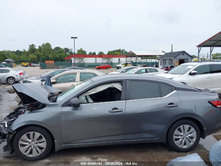 2022 Nissan Sentra S Xtronic Cvt VIN: 3N1AB8BV8NY210495 Lot: 40455167