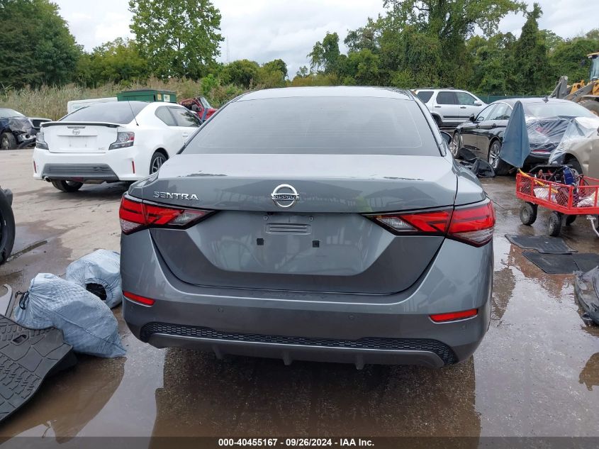 2022 Nissan Sentra S Xtronic Cvt VIN: 3N1AB8BV8NY210495 Lot: 40455167