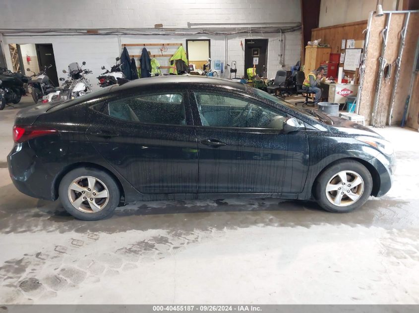 2014 Hyundai Elantra Se VIN: 5NPDH4AE3EH533496 Lot: 40455187