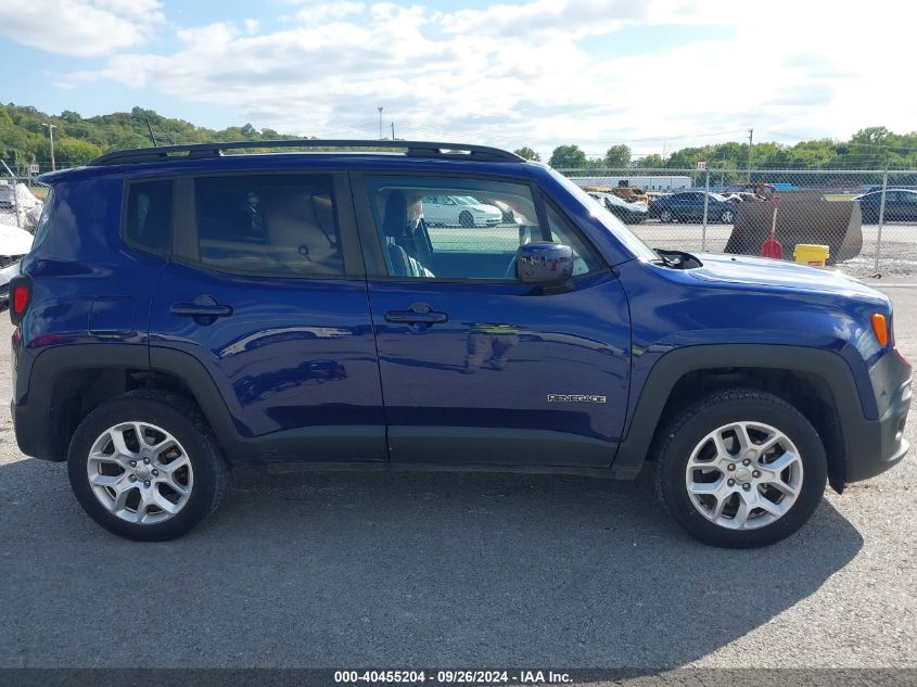 2018 Jeep Renegade Latitude 4X4 VIN: ZACCJBBB7JPH66355 Lot: 40455204