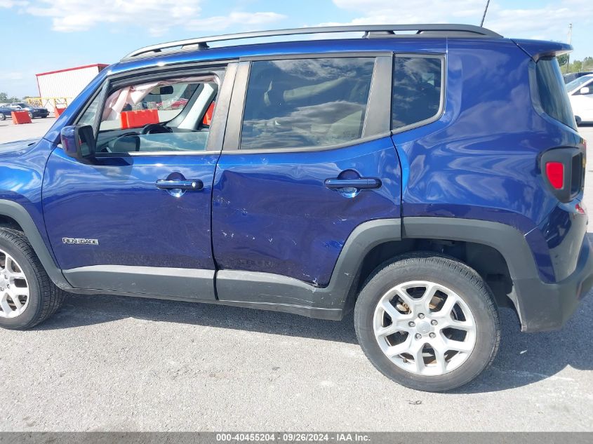 2018 Jeep Renegade Latitude 4X4 VIN: ZACCJBBB7JPH66355 Lot: 40455204