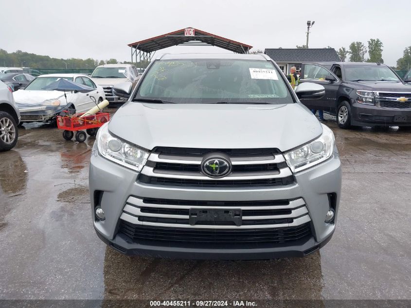 2019 Toyota Highlander Xle VIN: 5TDJZRFH1KS589698 Lot: 40455211