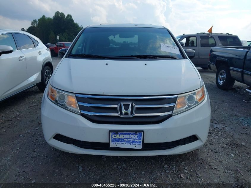 2012 Honda Odyssey Ex-L VIN: 5FNRL5H65CB134996 Lot: 40455225