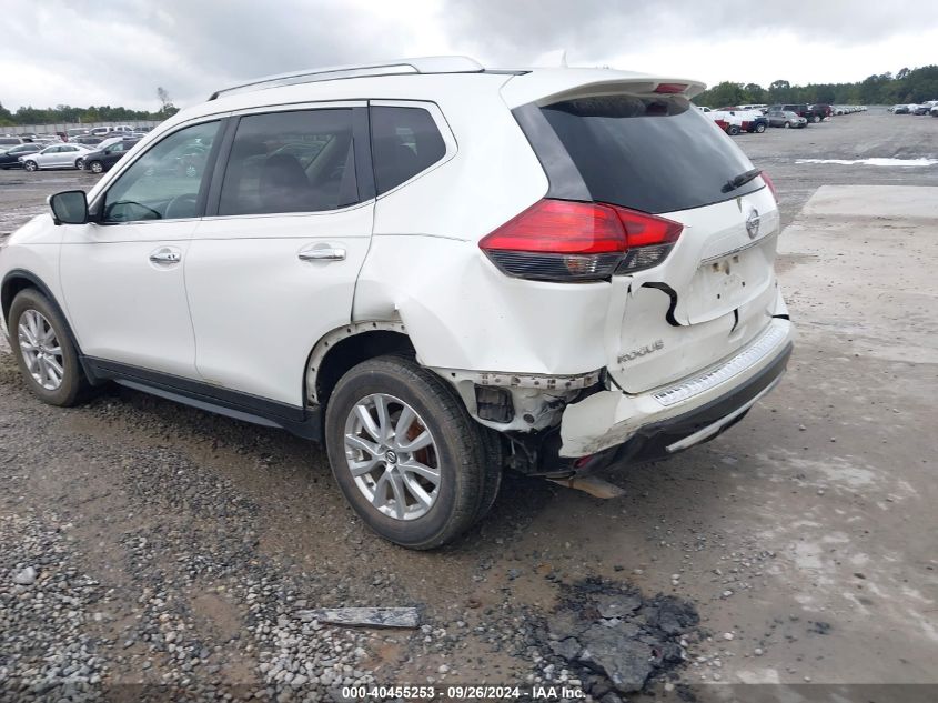 2017 Nissan Rogue Sv VIN: KNMAT2MT0HP556808 Lot: 40455253