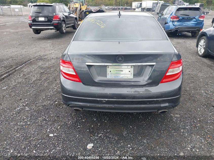 2011 Mercedes-Benz C 300 Luxury 4Matic/Sport 4Matic VIN: WDDGF8BB3BR153891 Lot: 40455256